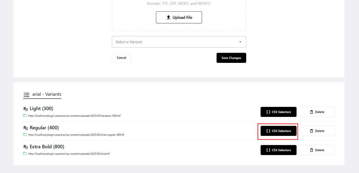 Click The Css Selector